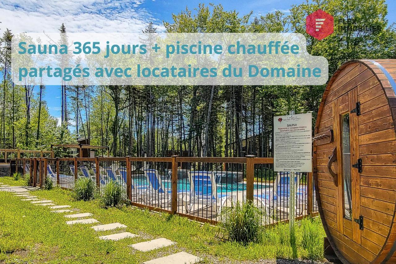 The Halo / Spa Sauna Pool Billiards Hiking / 25 Min From Quebec Pont-Rouge Exteriér fotografie
